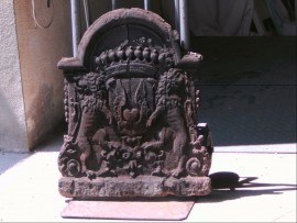 plaque de cheminee