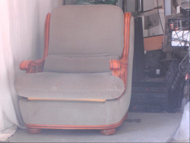 fauteuil olive