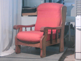 fauteuil rouge