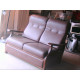banquettez 2 places marron