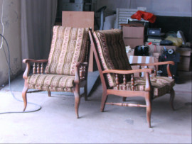 paire de fauteuils alphonse