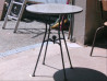 table de jardin marbre gris