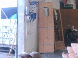 portes de garage bois