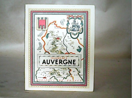 Livre anc. Visages de l'Auvergne