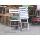 lot de 3 chaises pliantes ext.