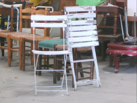 lot de 3 chaises pliantes ext.