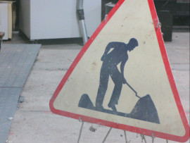 man at work