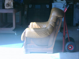 FAUTEUIL CUIR