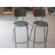 chaise de bar x 2