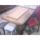 TABLE CARREE +1rallonge