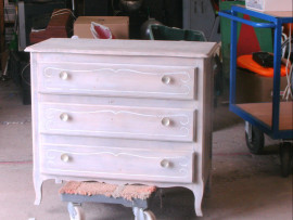 COMMODE GRISE