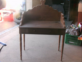 table de toilette