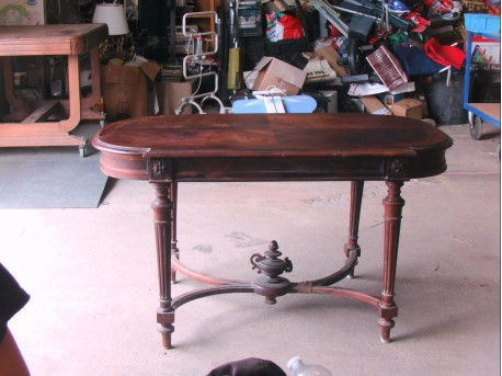 table  style napoléon III