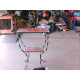 table fer forgé