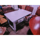 TABLE BOIS GRISE