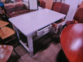 TABLE BOIS GRISE