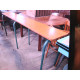 LONGUE TABLE ECOLE