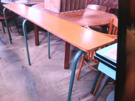 LONGUE TABLE ECOLE