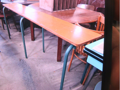 LONGUE TABLE ECOLE